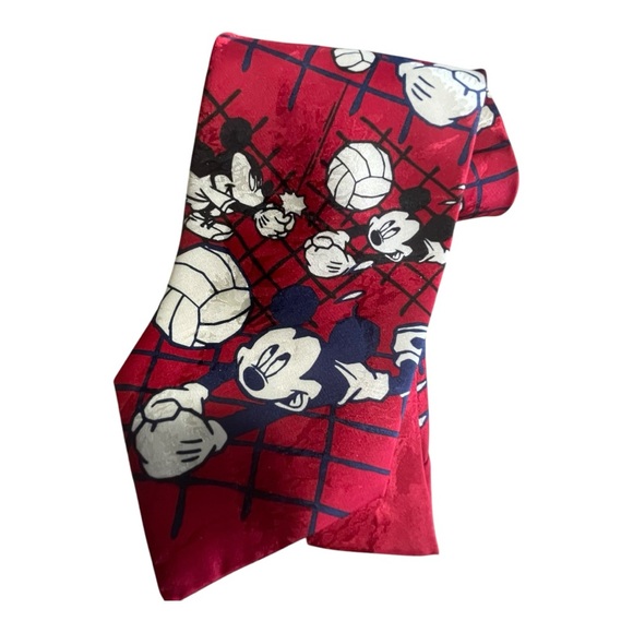 Disney/Tie Rack NWT Men’s Mickey Silk  Tie - Picture 6 of 11